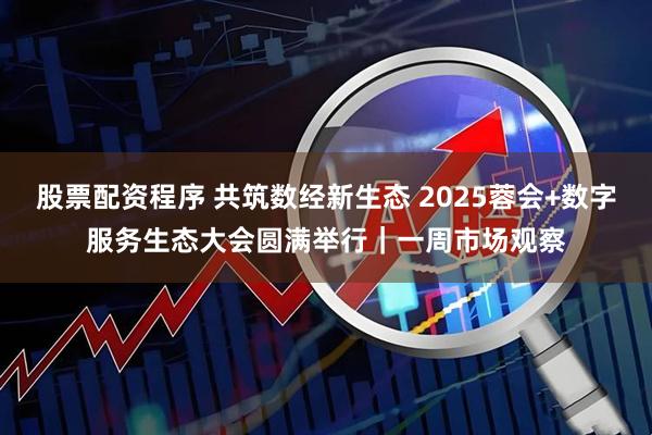 股票配资程序 共筑数经新生态 2025蓉会+数字服务生态大会圆满举行|一周市场观察